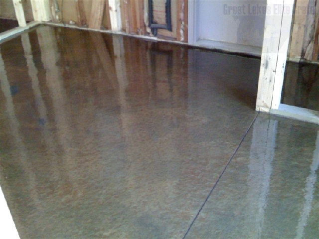 Bloomfield Hills MI custom Reflector Enhancer Epoxy Residential Flooring 3